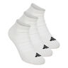 Essentials Low 3P Chaussettes de tennis Unisex-blanc, noir