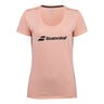 Exercise T-shirt Femmes-Abricot
