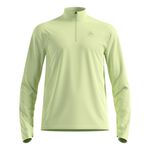 Vêtements Odlo Odlo Essential Thermal Midlayer 1/2 Zip Maillot de course Hommes - jaune lemon, 