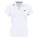 V&ecirc;tements de tennis Tecnifibre Tecnifibre W. TEAM TECH POLOWHITE Polo Femmes-blanc