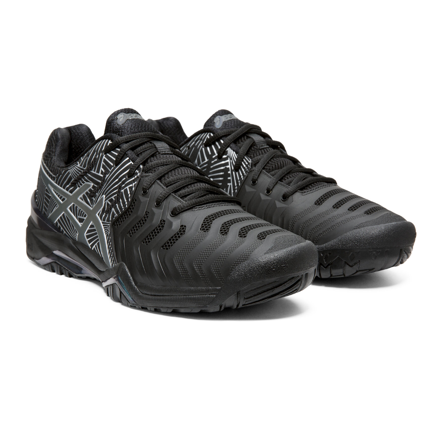 Buy ASICS Gel Resolution 7 Chaussure Tout Terrain Hommes Noir Bleu online Tennis Point CH