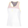 Mind Racerback Débardeur Tank Top Filles-Lilas,Blanc