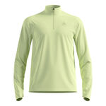 V&ecirc;tements Odlo Odlo Essential Thermal Midlayer 1/2 Zip Maillot de course Hommes-jaune lemon