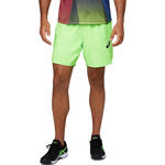 V&ecirc;tements ASICS ASICS Match 7in Shorts Hommes-Noir,Vert