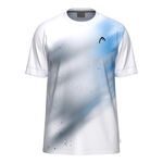 V&ecirc;tements HEAD HEAD Topspin T-shirt Hommes - bleu fonc&eacute;, blanc