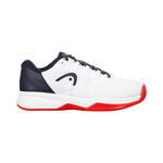 Chaussures de tennis HEAD HEAD Revolt Pro 5.0  Chaussure terre battue Enfants-blanc, bleu fonc&eacute;
