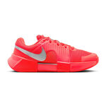 Chaussures de tennis Nike Nike Zoom GP Challenge 1 Chaussures Toutes Surfaces Femmes-Rouge Fluo,Argent