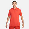 Dri-Fit Court Victory Solid Polo Hommes-Rouge Clair
