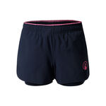 V&ecirc;tements Quiet Please Quiet Please Point 2in1 Shorts Filles - bleu fonc&eacute;, pink