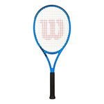 Raquettes de tennis Wilson Wilson Ultra 100L V4.0 Bright Neon Blue Raquette De Comp&eacute;tition