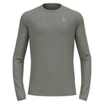 V&ecirc;tements Odlo Odlo X-Alp PW 115 Haut Manches Longues Hommes-Gris