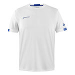 V&ecirc;tements Babolat Babolat Play Crew Neck T-shirt Hommes-Blanc