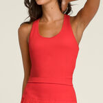 V&ecirc;tements de tennis Wilson Wilson Everyday D&eacute;bardeur tank top Femmes-rouge