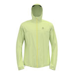 Vêtements Odlo Odlo X-Alp Waterproof Veste Running Hommes-Jaune Lemon