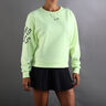 Swell Sweat-shirt Femmes-Jaunes Fluo,Bleu Fonc&eacute;