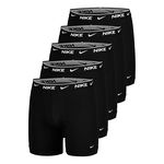 V&ecirc;tements Nike Nike Essential Cotton Stretch Boxer Brief Cale&ccedil;on - Pack de 5 Hommes-noir