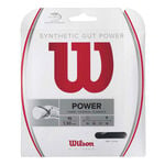 Cordages De Tennis Wilson Synthetic Gut Power 12,2m schwarz