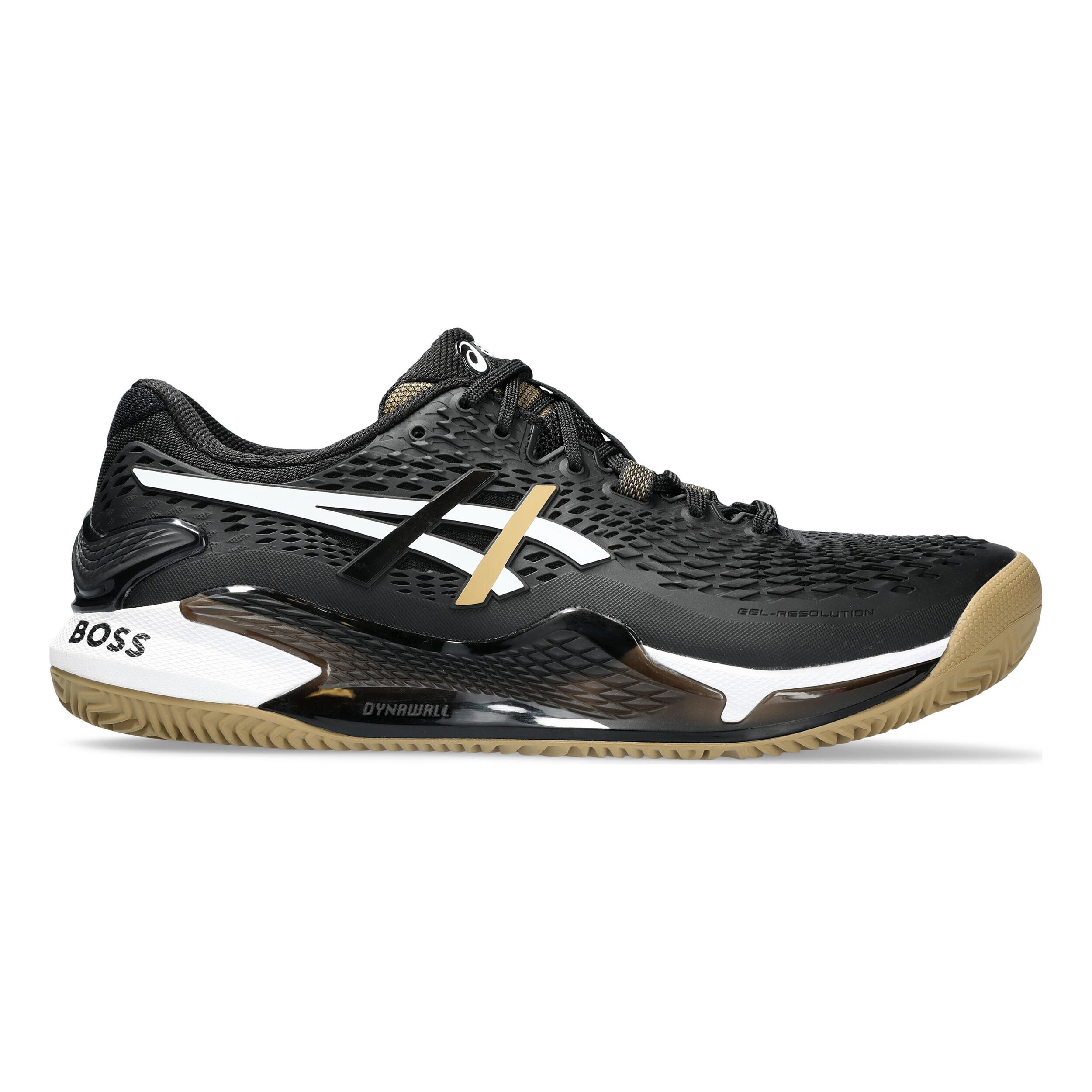 Asics blanche point 2025 noir