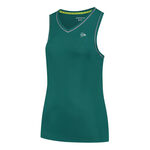 V&ecirc;tements Dunlop Dunlop Club D&eacute;bardeur Tank Top Femmes-Vert Fonc&eacute;