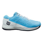 Chaussures de tennis Wilson Wilson Rush Pro ACE CLY Chaussure Terre Battue Femmes-Bleu Clair,Blanc