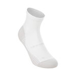 V&ecirc;tements Odlo Odlo Performance Run Quarter  Chaussettes de running Unisex-blanc