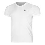 Vêtements Nike Nike Court Dry Victory T-shirt Hommes-Blanc,Noir