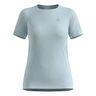 Essential Seamless Maillot de course Femmes-bleu clair