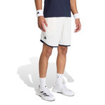 V&ecirc;tements de tennis adidas adidas Classics 9inch Short Shorts Hommes - beige, bleu fonc&eacute;