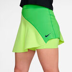 V&ecirc;tements de tennis Nike Nike Court Dri-Fit Slam High Rise Jupe Femmes-vert, jaune lemon