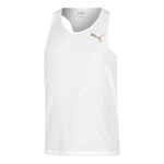 Vêtements Puma Puma Ultraspun Singlet Maillot De Course Hommes-Blanc