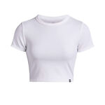 V&ecirc;tements Under Armour Under Armour Rival Rib Baby T-shirt Femmes-Blanc