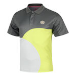 V&ecirc;tements BIDI BADU BIDI BADU Bubble Polo Hommes-Gris,Jaune Citron