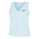V&ecirc;tements Nike Nike Dri-Fit Victory Court D&eacute;bardeur tank top Femmes - bleu clair, noir