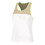 V&ecirc;tements Quiet Please Quiet Please Wild Racerback D&eacute;bardeur Tank Top Femmes-Blanc