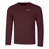 Dri-Fit UV Miler Maillot de course Hommes - rouge vin, 