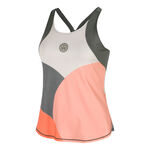 Vêtements BIDI BADU BIDI BADU Bubble Débardeur Tank Top Femmes-Gris,Corail