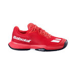 Chaussures de tennis Babolat Babolat JET M3 AC Chaussures toutes surfaces Enfants-rouge, blanc