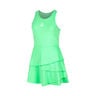 Flounce Robe Filles - vert, blanc