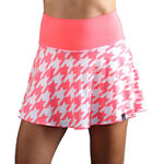 Vêtements Endless Endless Lux II Jupe Femmes-Corail,Blanc