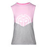 Elinam Lifestyle D&eacute;bardeur Tank Top Femmes-Ros&eacute;, Gris Clair