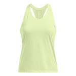 Vêtements Under Armour Under Armour Launch Singlet Top De Course Femmes-Vert
