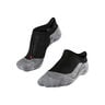 RU4 Endurance Invisible Chaussettes De Running Femmes-Noir,Gris
