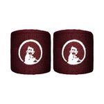 V&ecirc;tements de tennis Quiet Please Quiet Please Short Poignet Pack De 2 Unit&eacute;s-Rouge Vin
