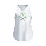 V&ecirc;tements BIDI BADU BIDI BADU Kaleido Chill D&eacute;bardeur Tank Top Filles-Blanc