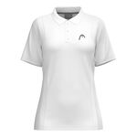 V&ecirc;tements HEAD HEAD Club 25 Tech Polo Femmes-Blanc