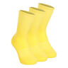 Chaussettes De Tennis Pack De 3-Jaune
