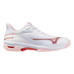 Chaussures de tennis Mizuno Mizuno Wave Exceed Court Chaussures toutes surfaces Femmes - blanc, berry
