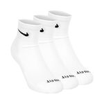 Vêtements Nike Nike Everyday Plus Cushioned Chaussettes De Tennis-Blanc