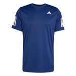 V&ecirc;tements de tennis adidas adidas Club 3Stripes T-shirt Hommes-bleu fonc&eacute;
