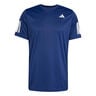 Club 3Stripes T-shirt Hommes-bleu fonc&eacute;
